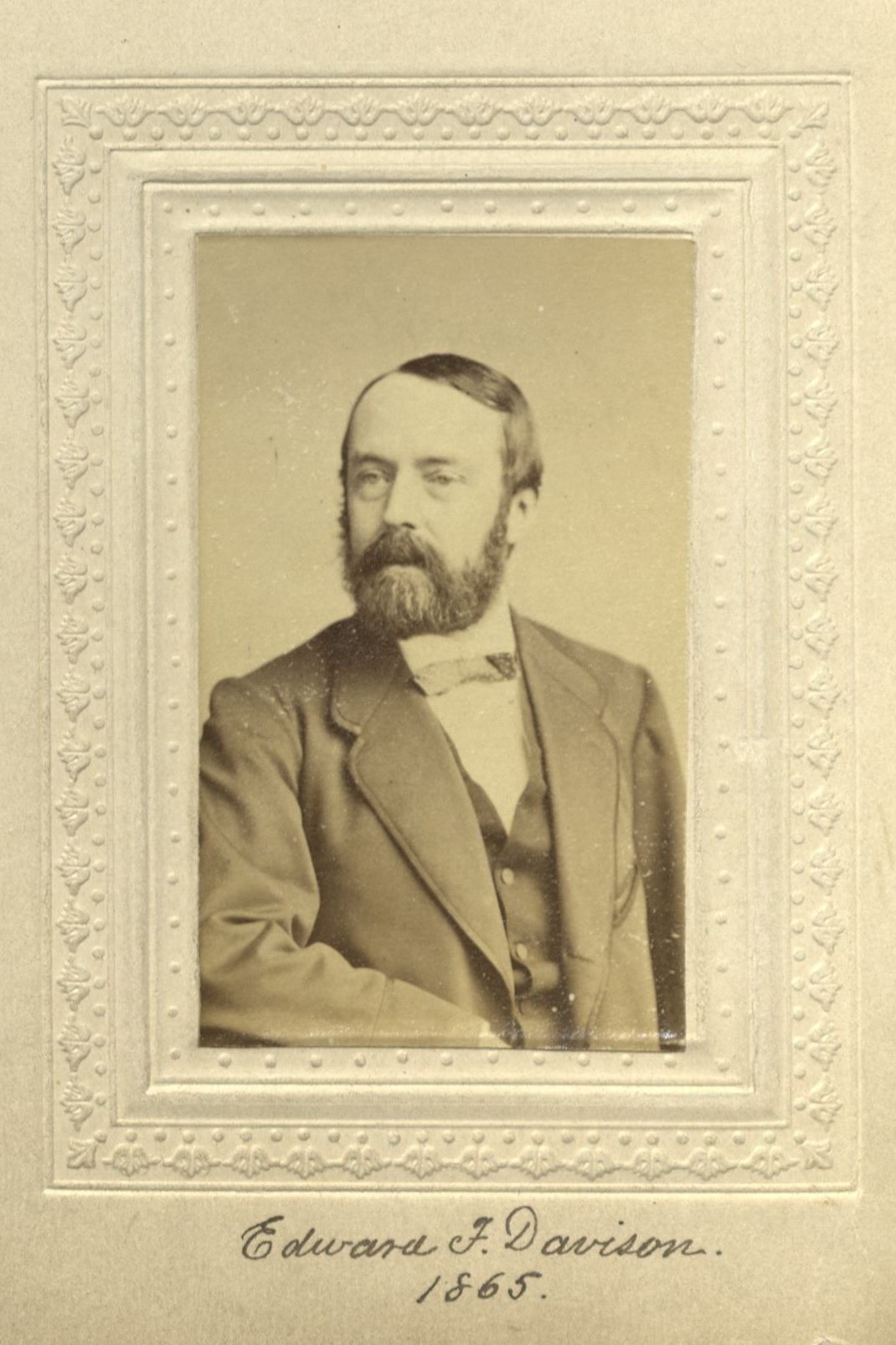 Member portrait of Edward F. Davison